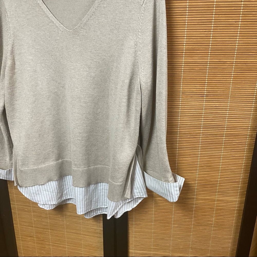 Layered Pullover Sweater - image 6